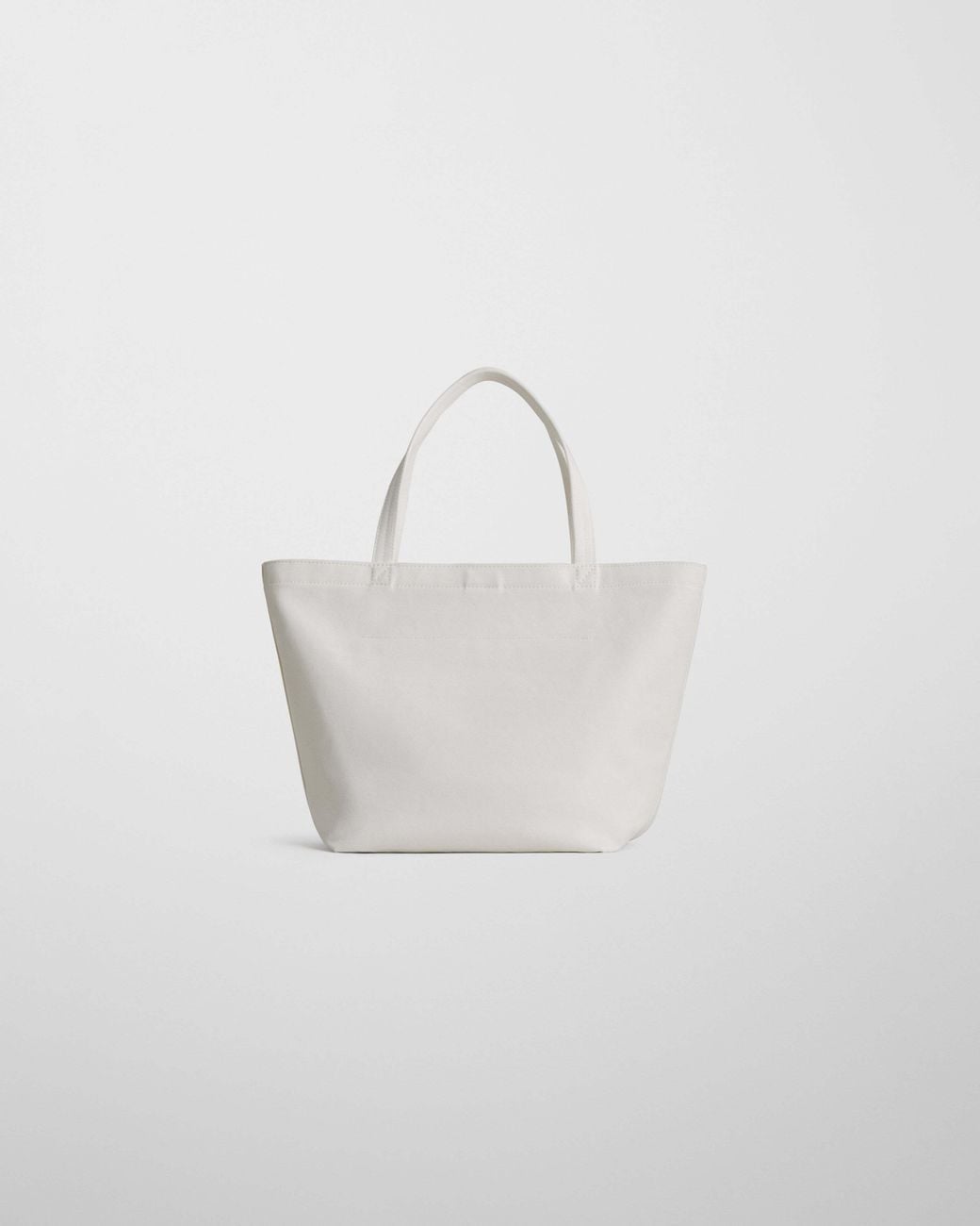 Phoebe Philo White Canvas Tote Bag