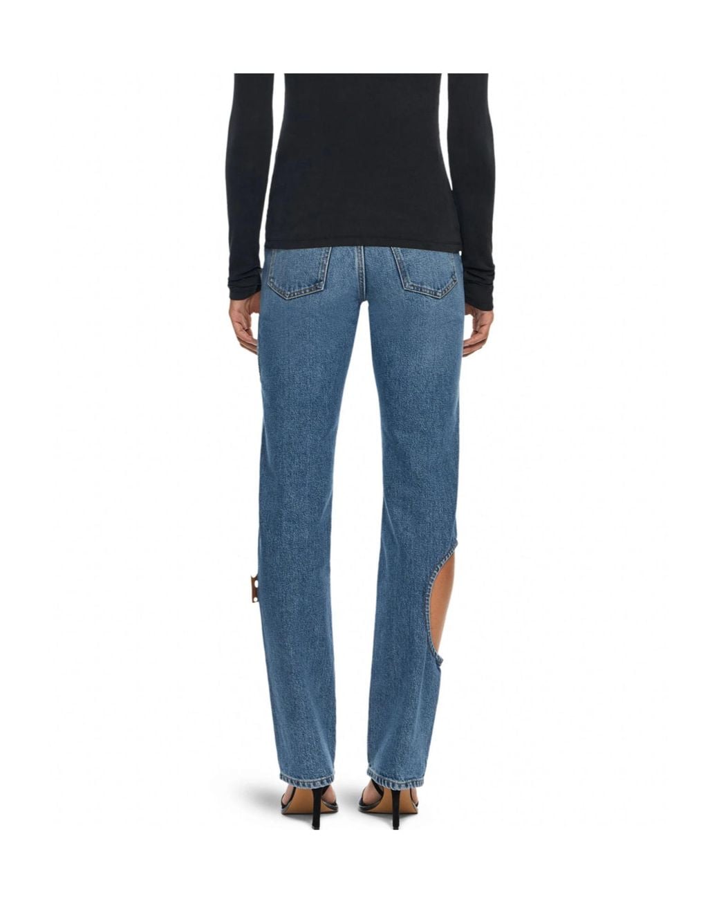 Off-White c/o Virgil Abloh Blue Meteor Denim Pants