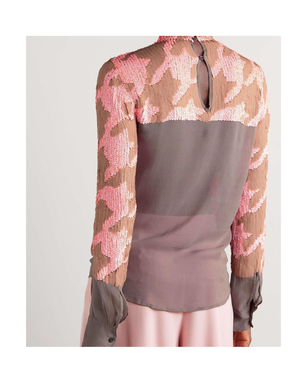 Dries Van Noten Pink Long-Sleeve Shirt