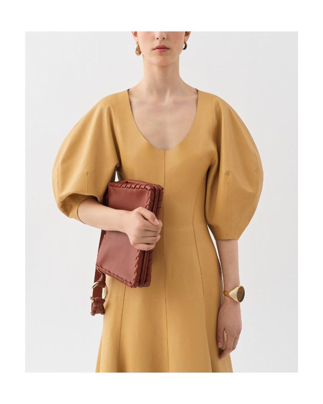 Chloé Red Chloé Mate Multi-Gusset Shoulder Bag