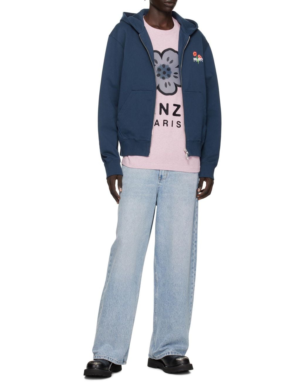 KENZO Blue Sweaters for men
