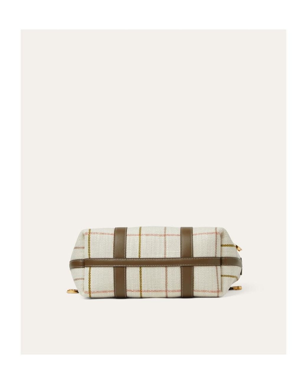 Loro Piana White Ghiera Small Handbag