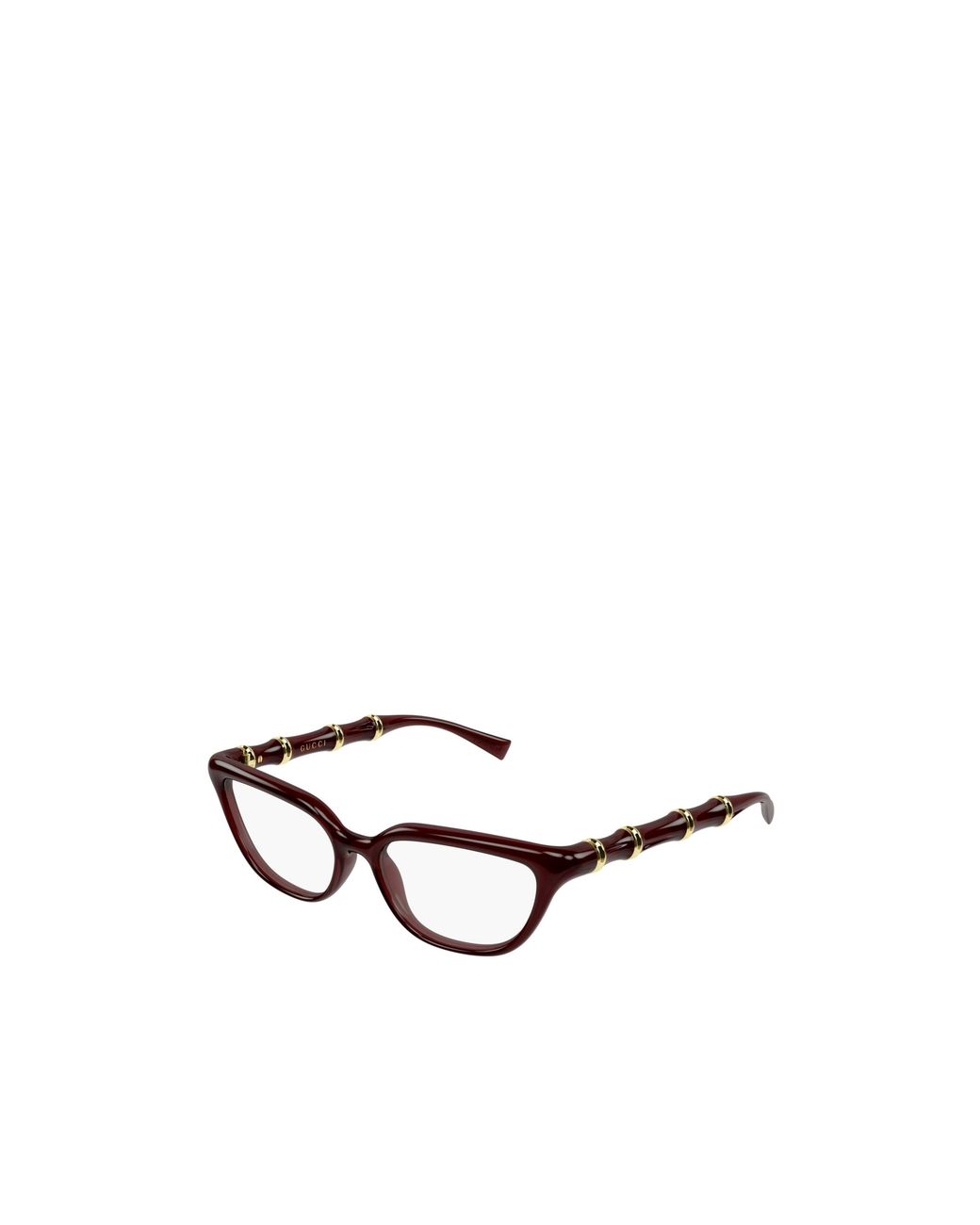 Gucci White Eyewear Cat-Eye Frame Glasses