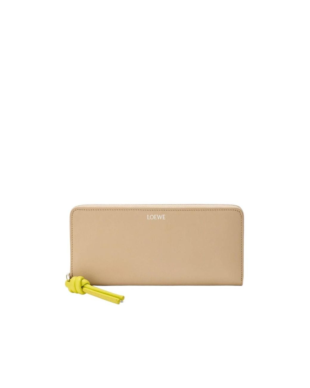 Loewe Natural Knotted Zipper Wallet