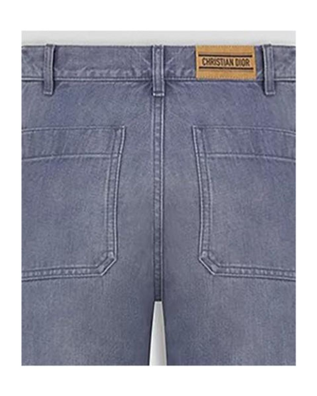 Dior Blue Regular-Fit Jeans