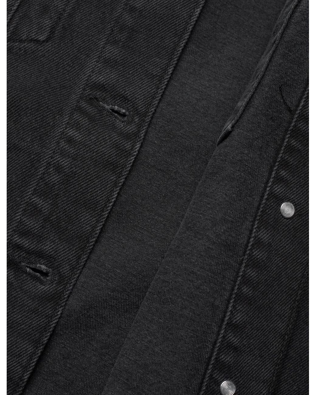 ROTATE BIRGER CHRISTENSEN Black Denim Oversized Jacket