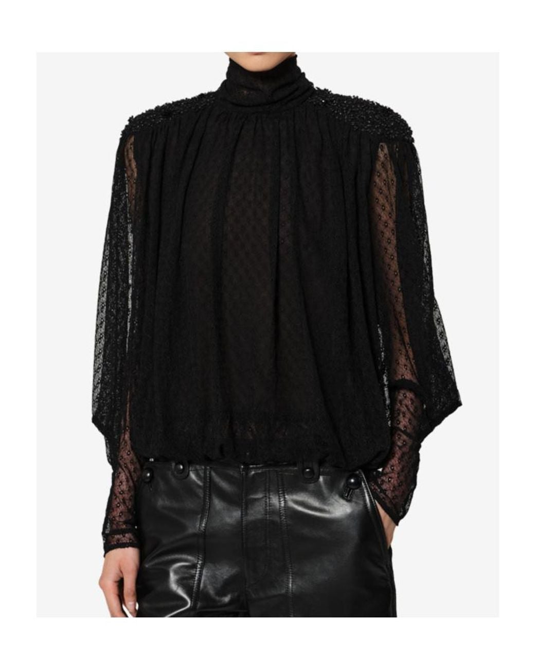 Isabel Marant Black Oeste Blouse