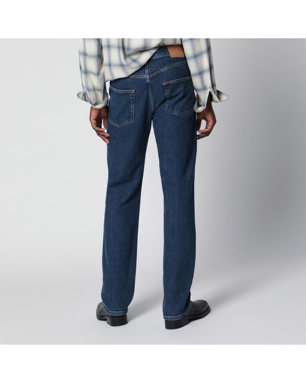 Jeanerica Blue Vintage-Style Casual Jeans for men