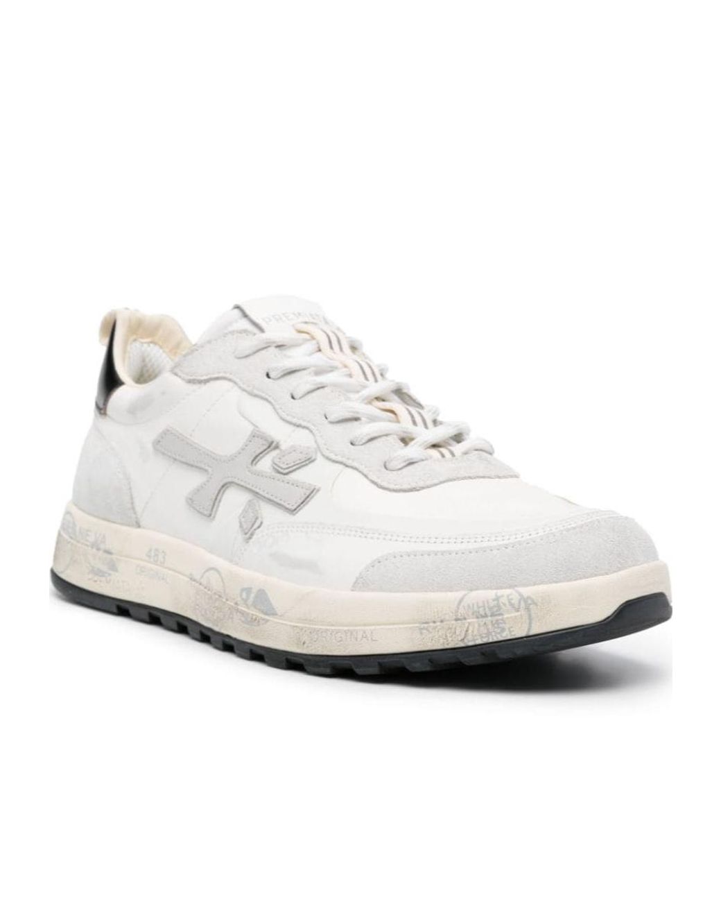 Premiata White Trainers for men