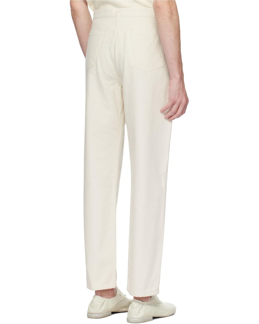 A.P.C. White Martin Jeans for men