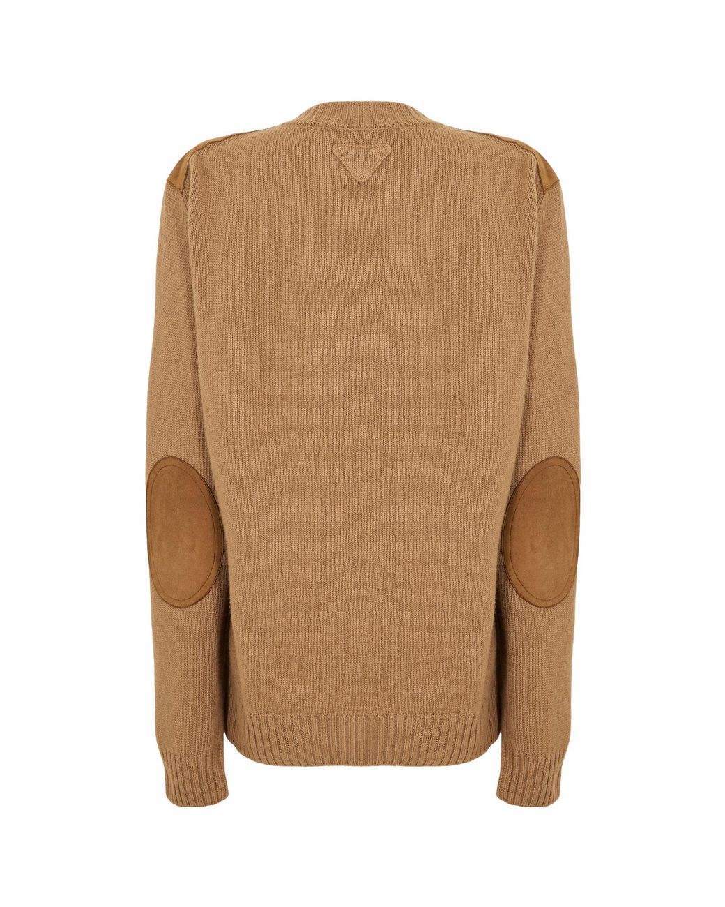 Prada Brown Versatile Knitted Sweater