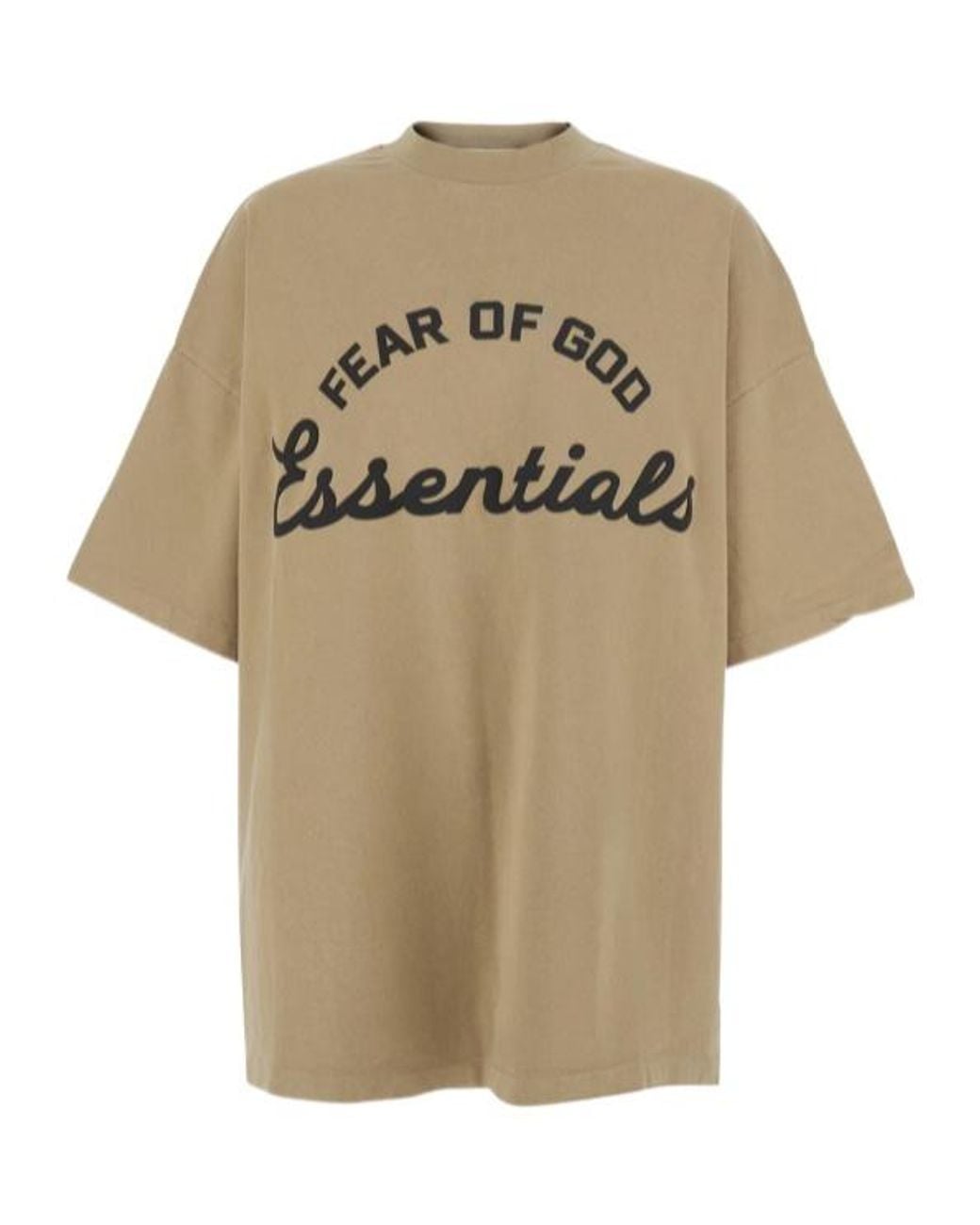 Fear Of God Natural Logo Oversized T-Shirt for men