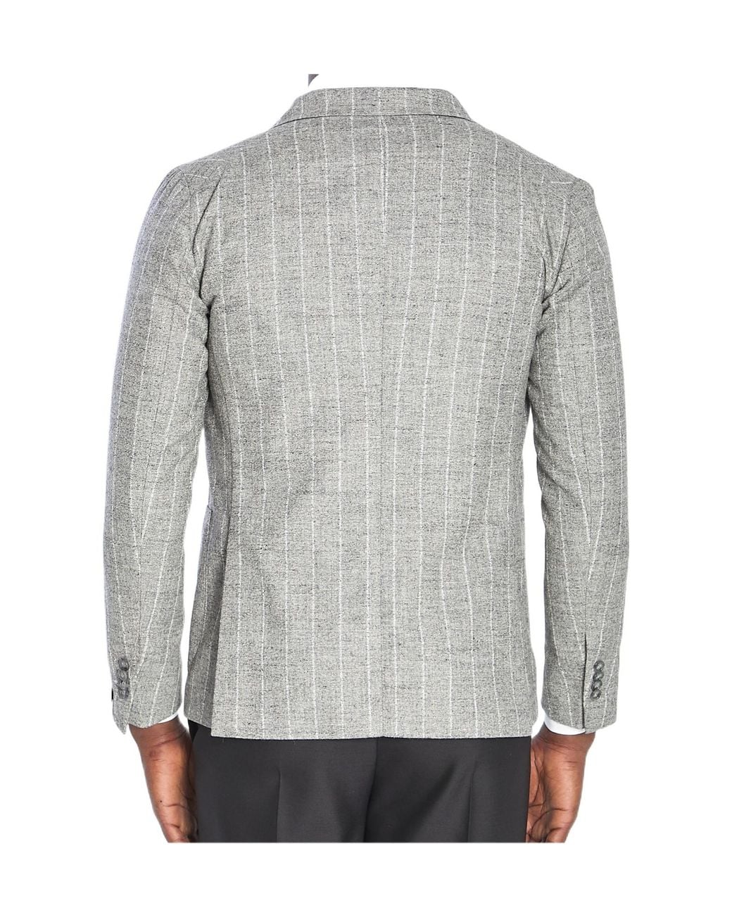 Tagliatore Gray Montecarlo Double-Breasted Tailored Blazer for men