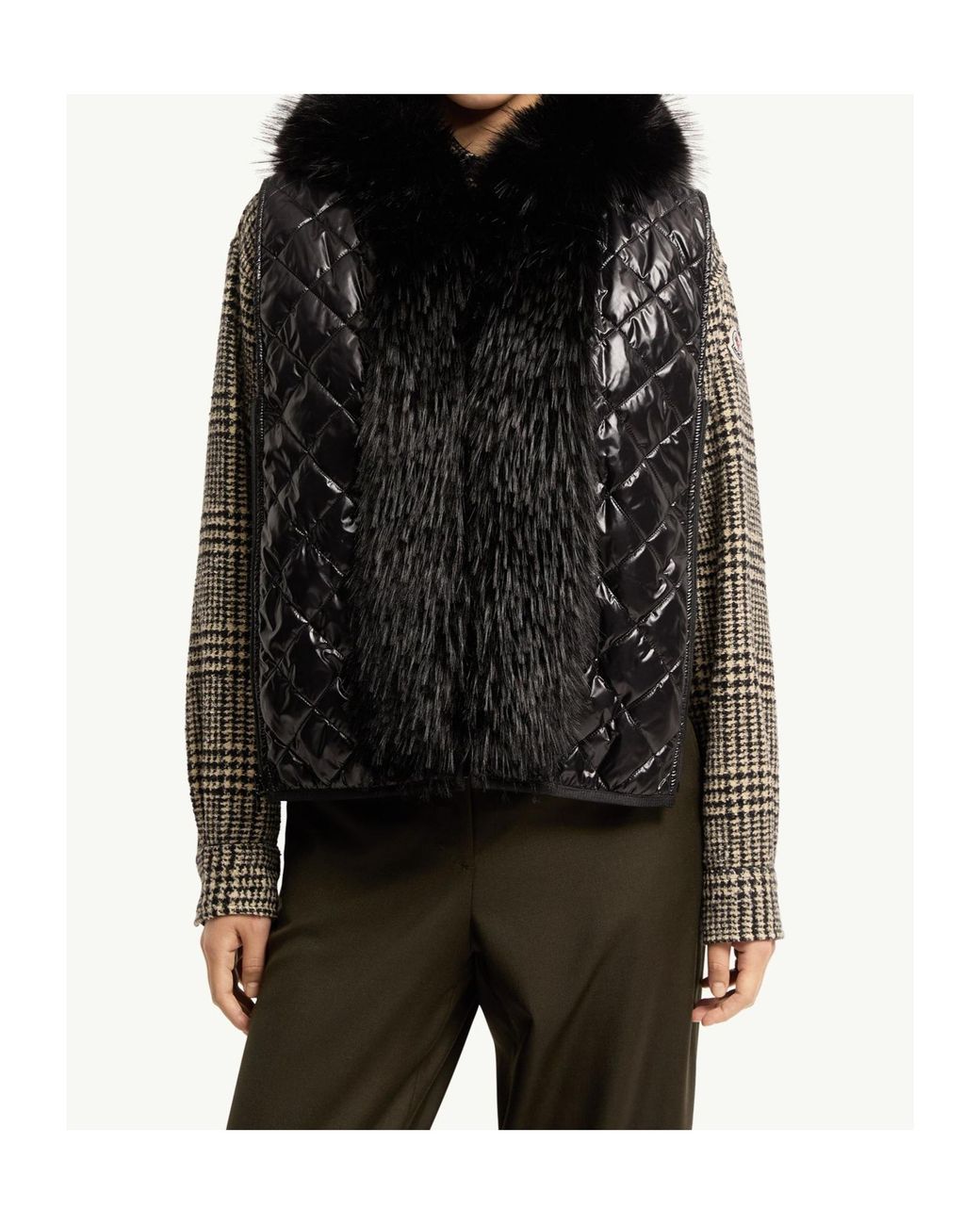 Moncler Black Hypolais Short Down Jacket
