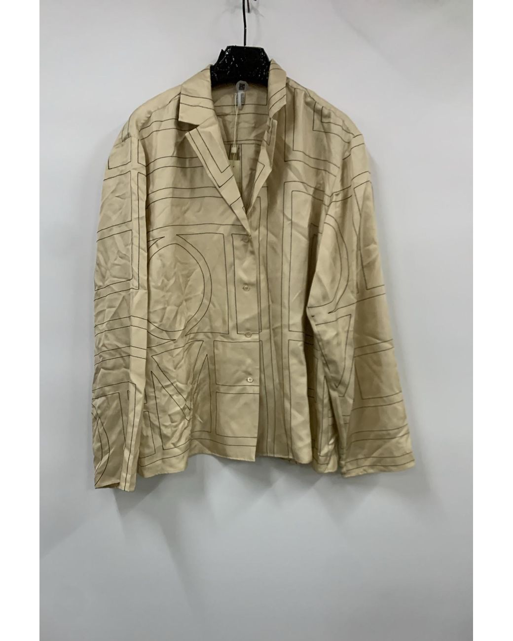 Totême  Natural Totême Sanville Long Sleeved Shirt