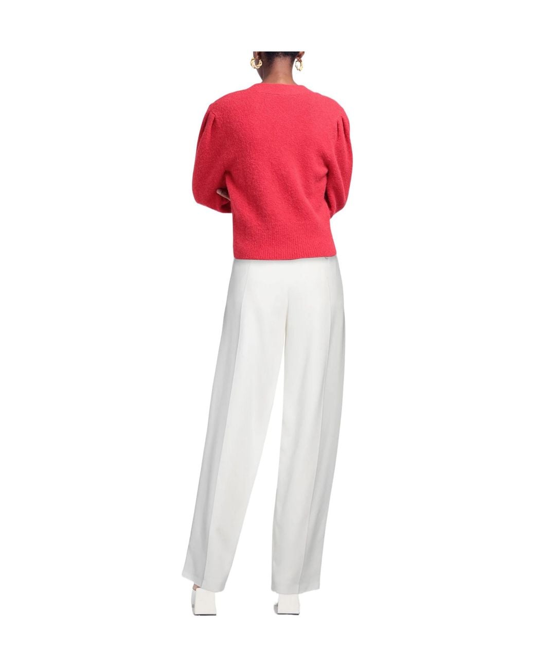 Marni White Slim-Fit Trousers