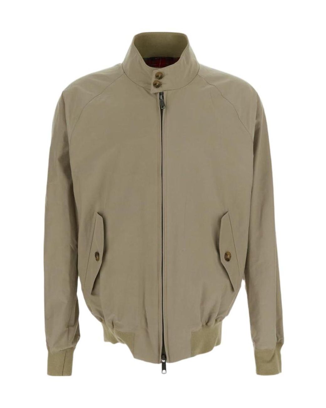 Baracuta Green G 9 Harrington Zip-Up Bomber Jacket for men