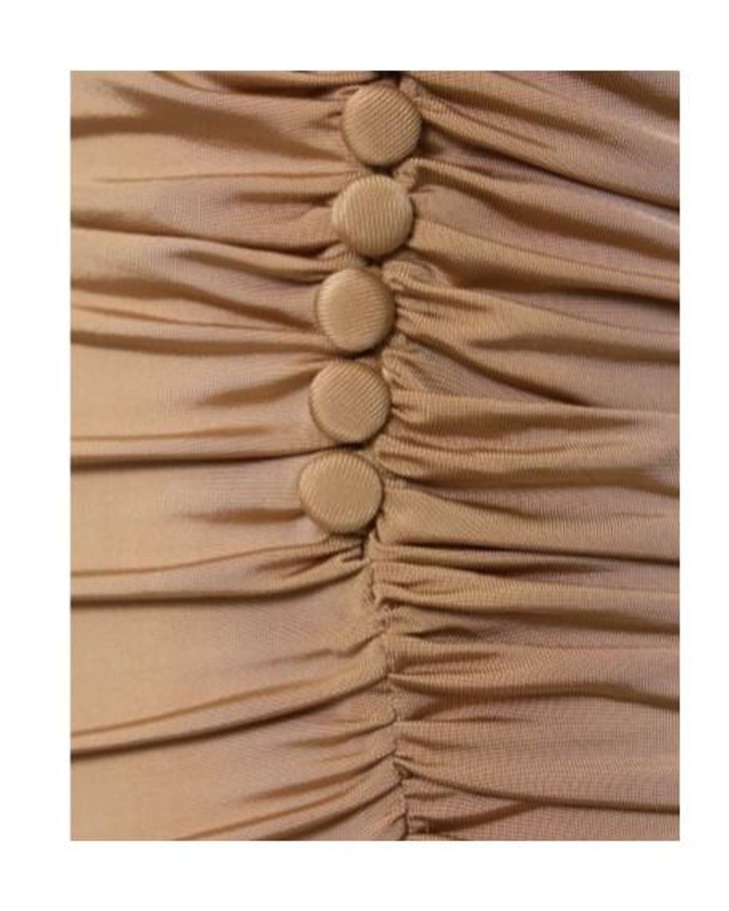 Magda Butrym Natural Draped Dress