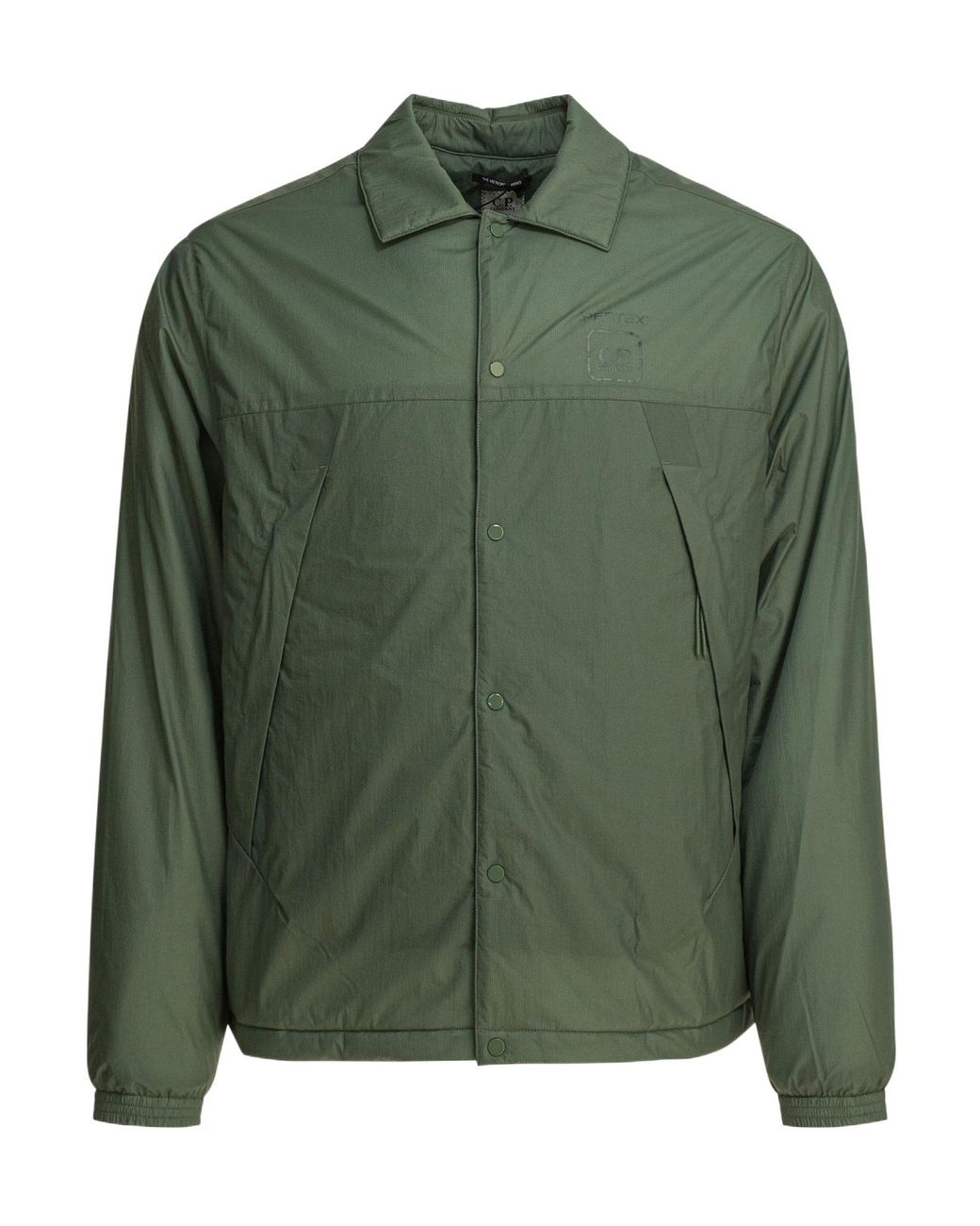 C P Company Green Metropolis Pertex Overshirt Jacket for men