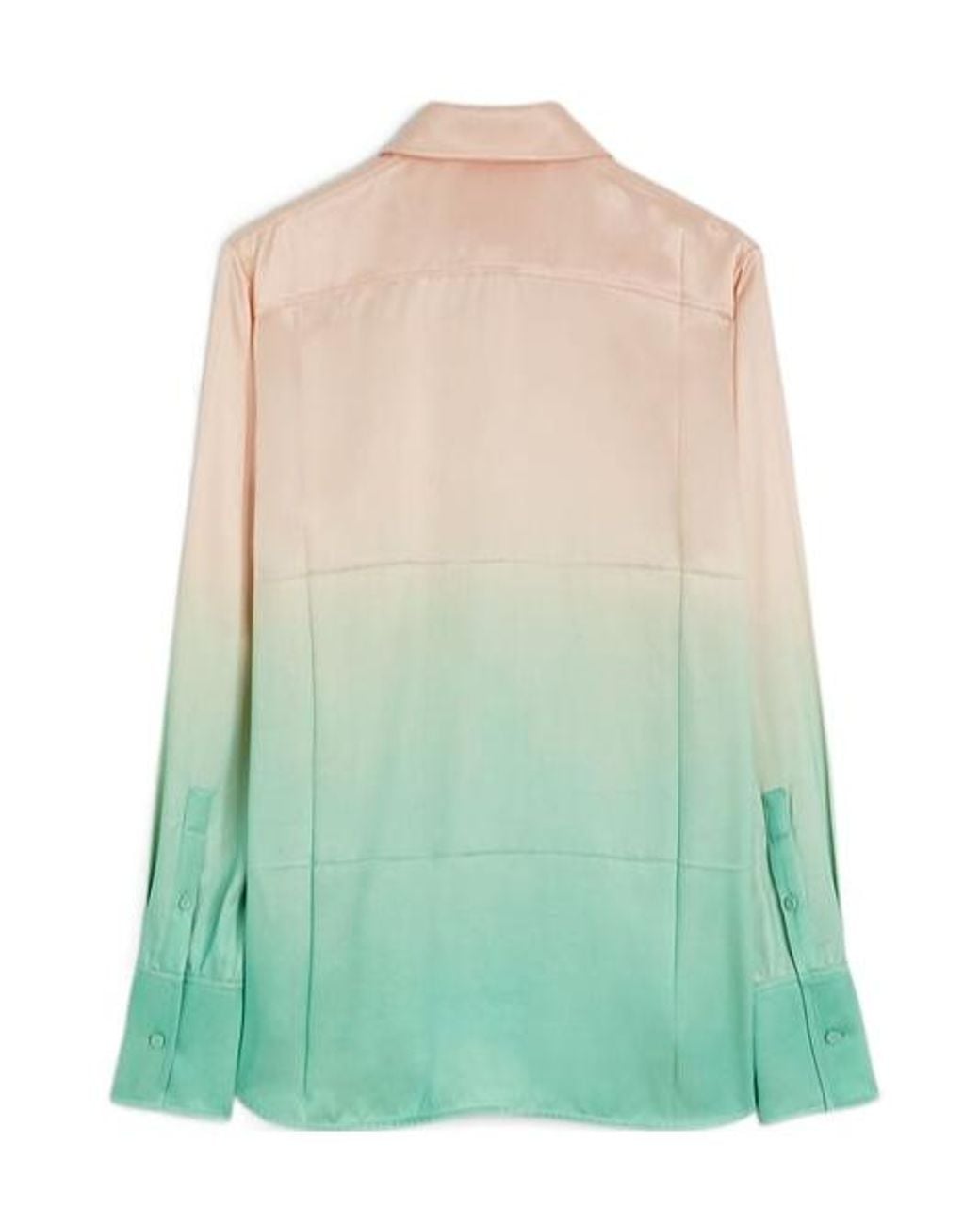 Jil Sander Green Shirt With Tie