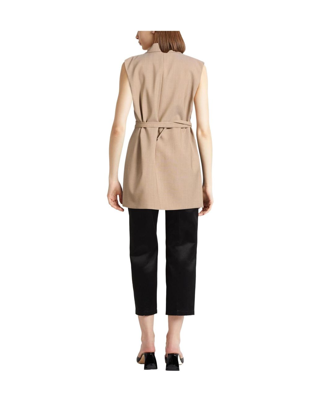Sportmax Natural Blazer Virgin Wool