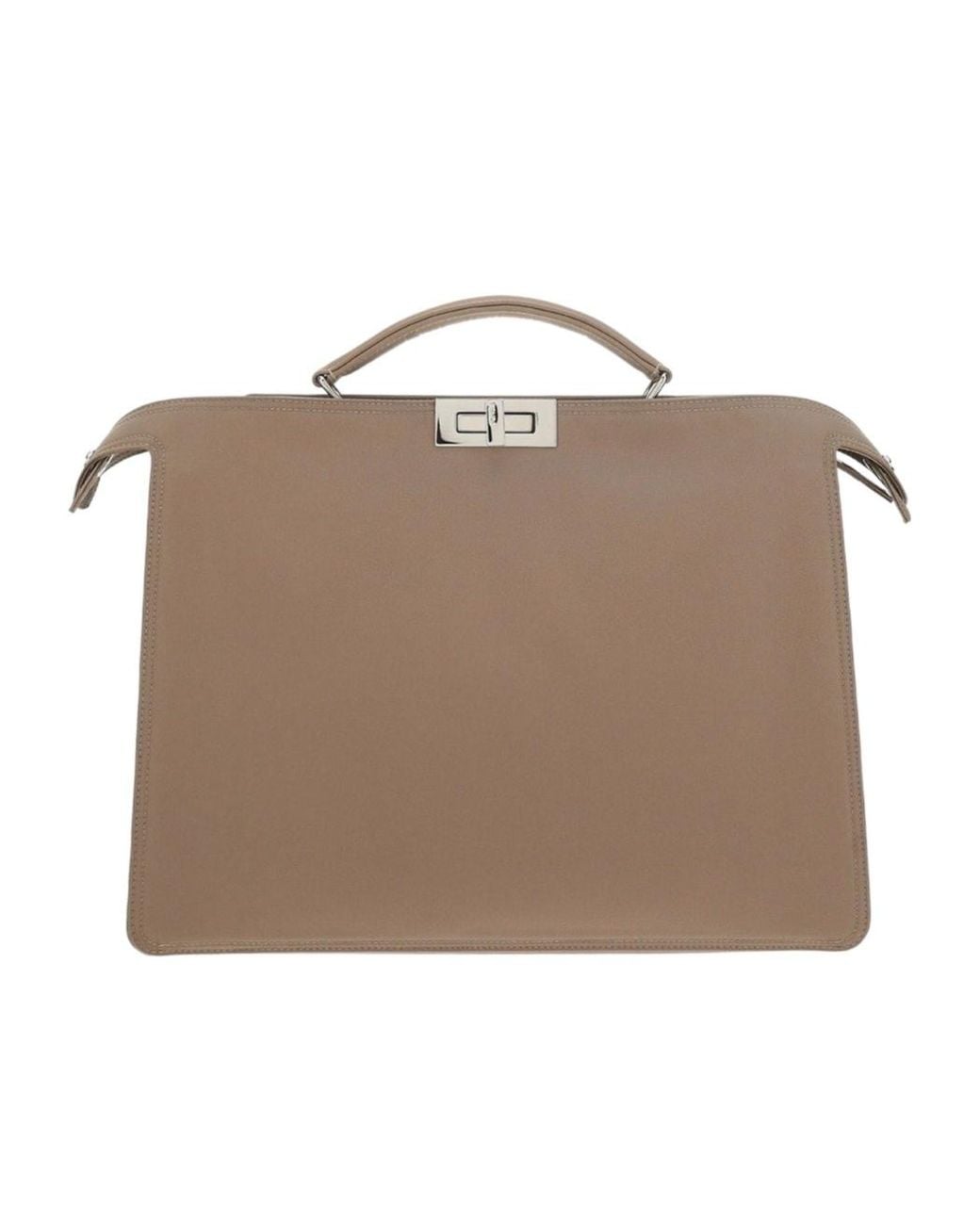 Fendi Brown Peekaboo Iseeu Medium Tote Bag for men