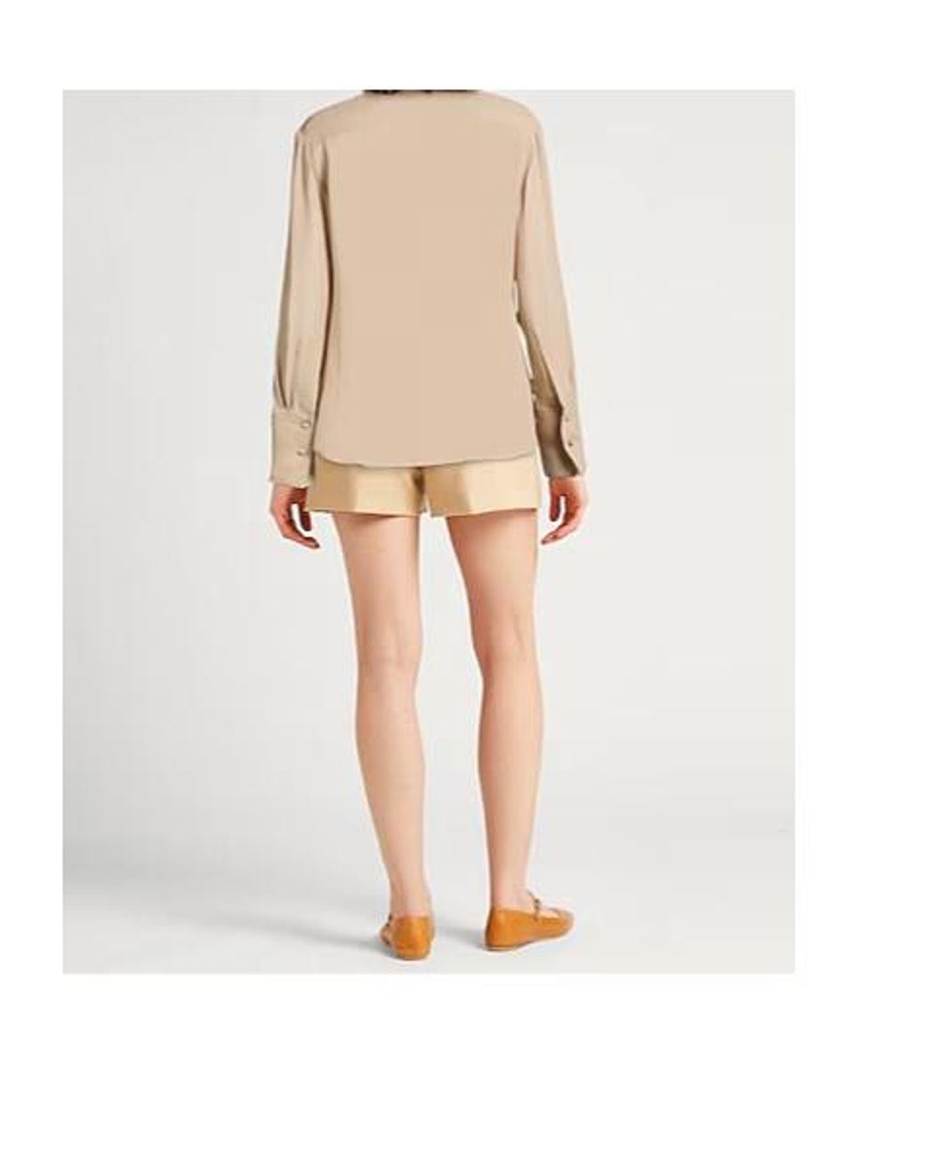 Tory Burch Natural Logo Shirt