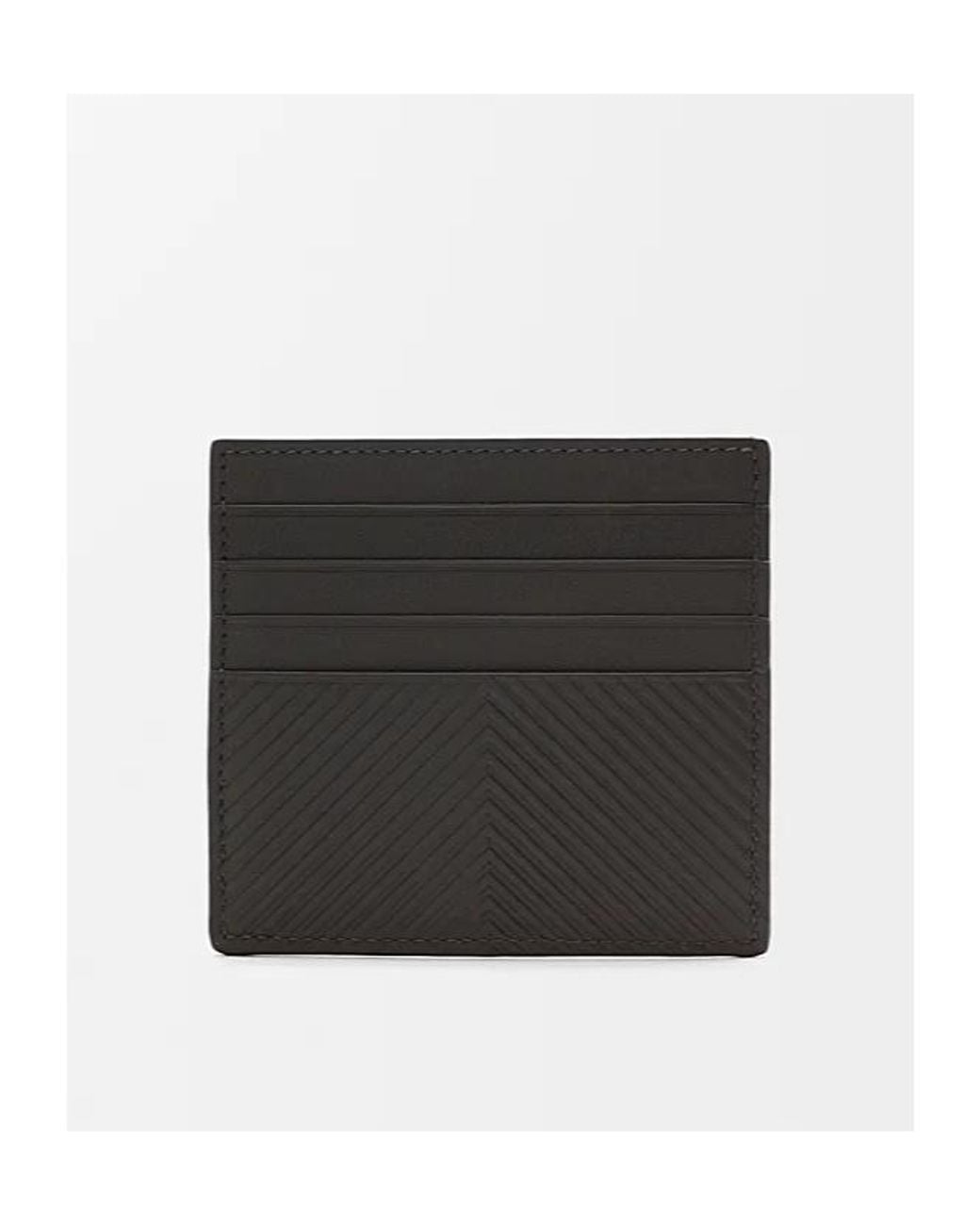 Loewe Black Open Cardholder for men