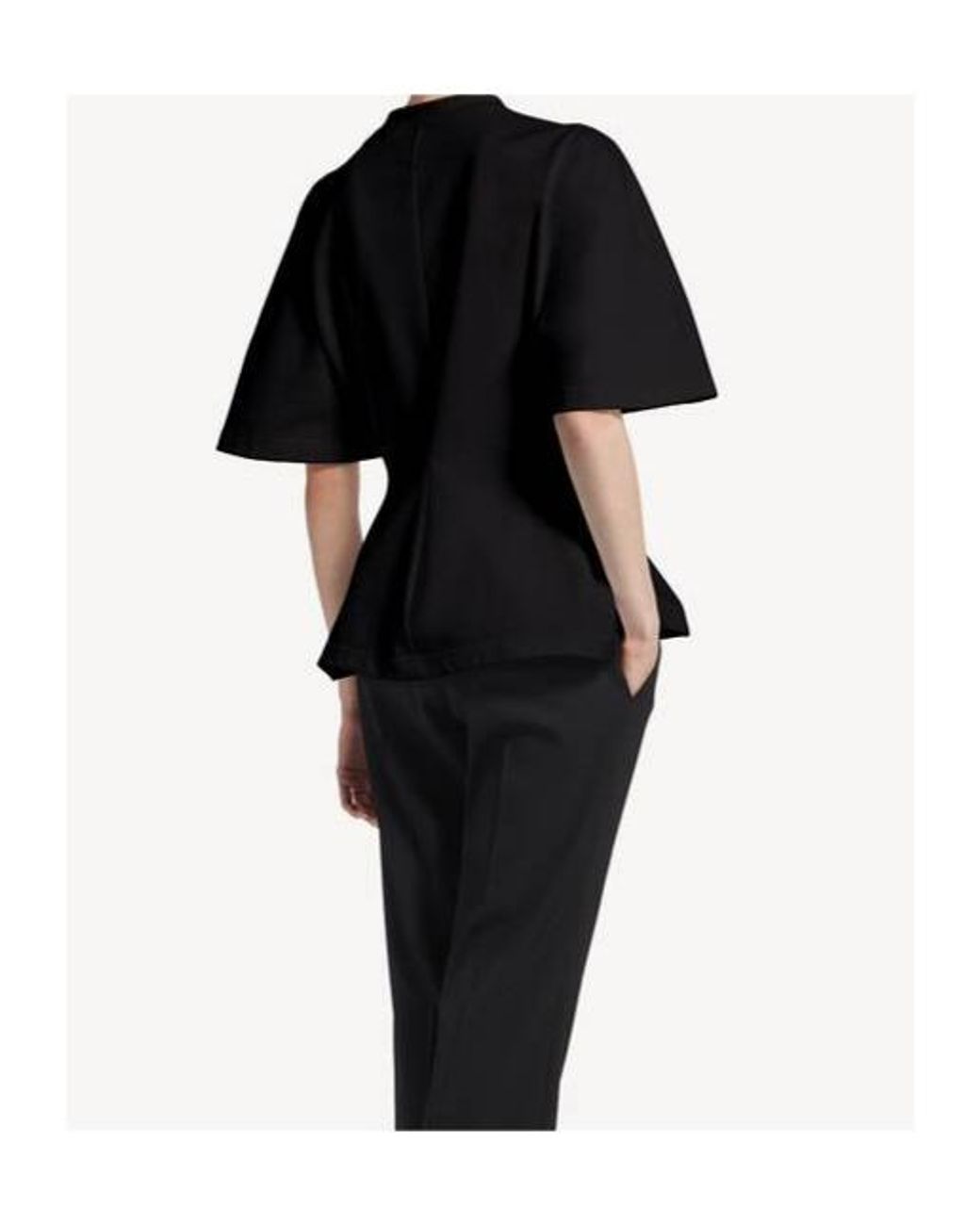Balenciaga Black Shaped T-Shirt