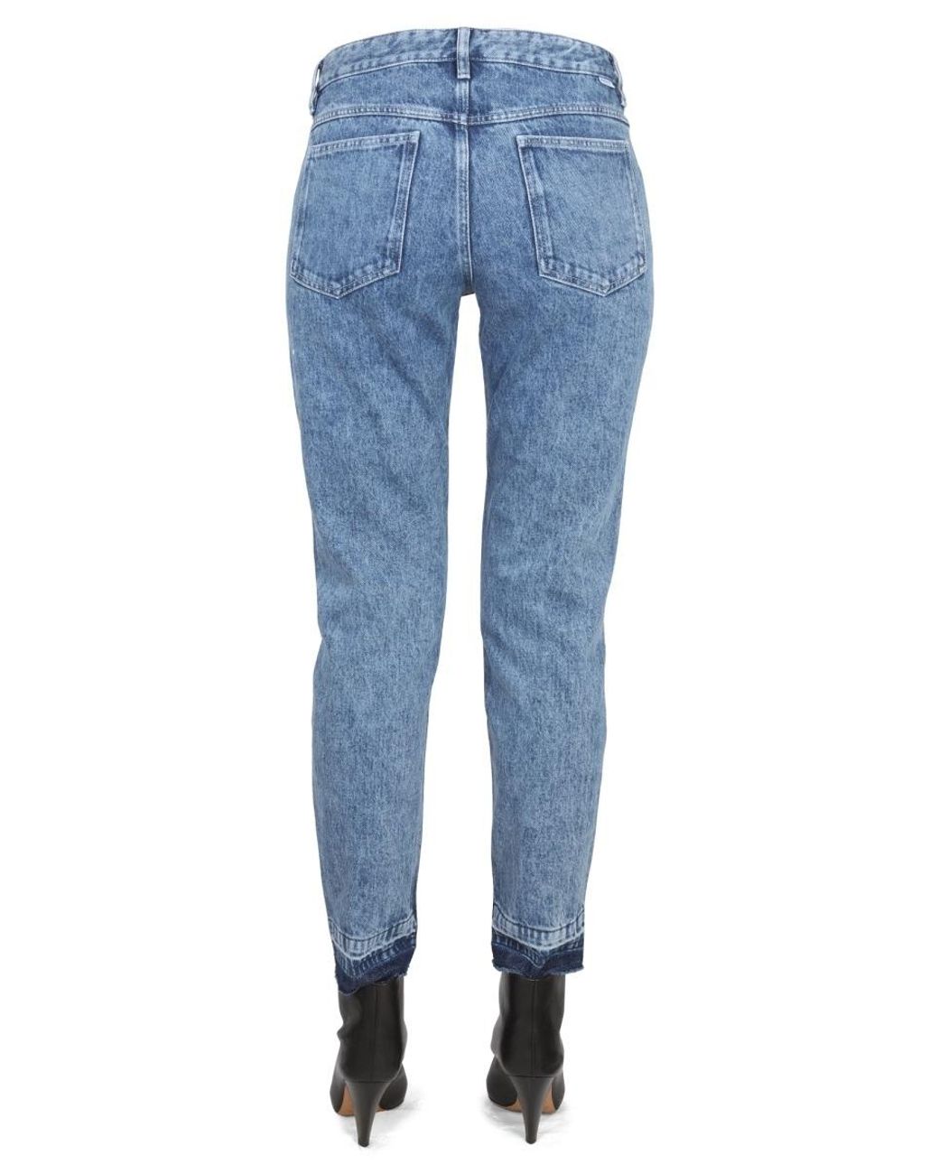 Isabel Marant Blue Logo Jeans