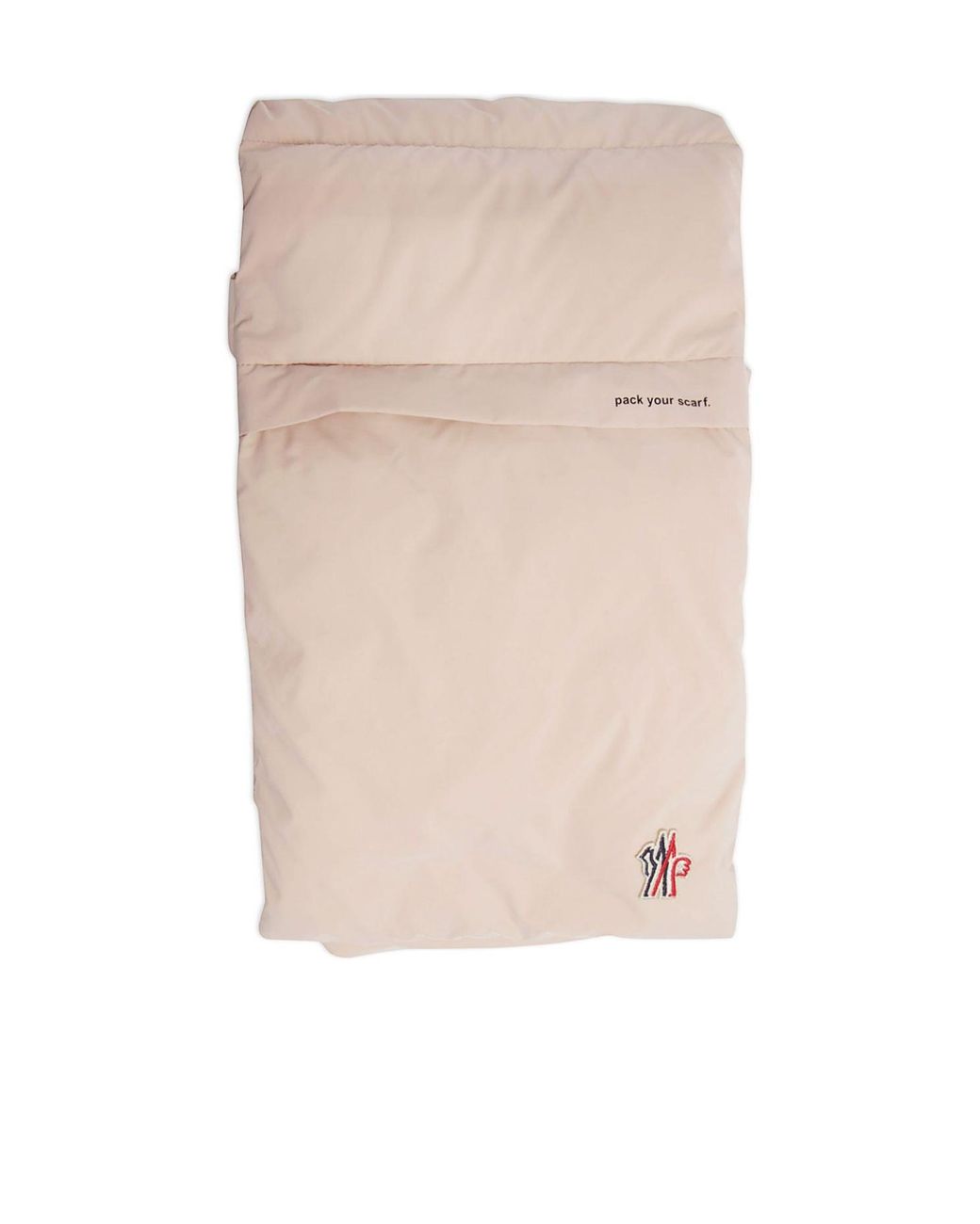 Moncler Natural Logo Scarf