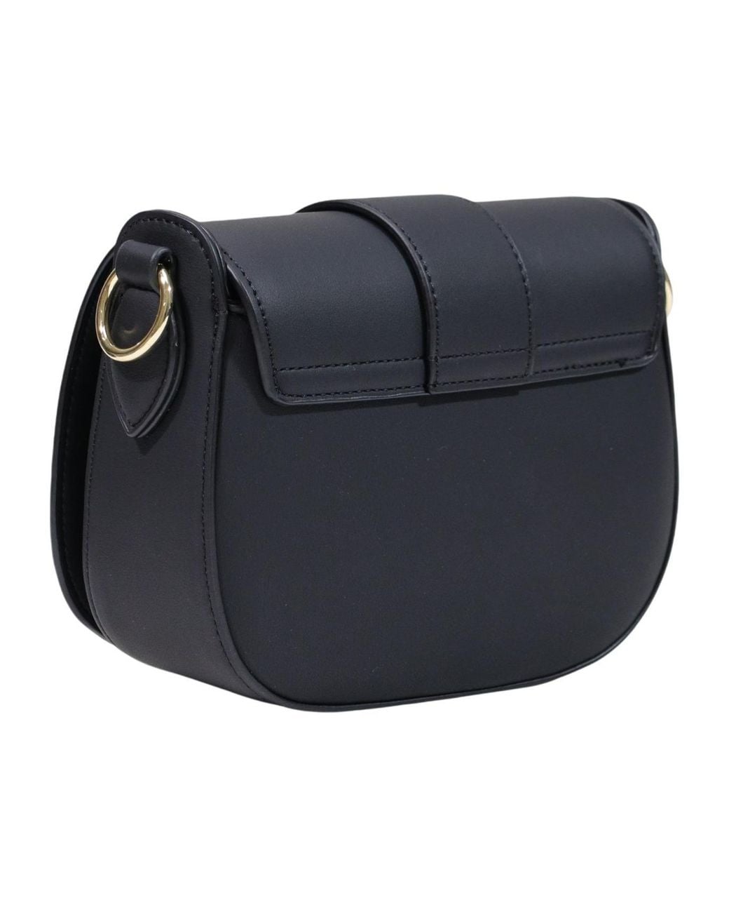 Moschino White Flap Shoulder Bag