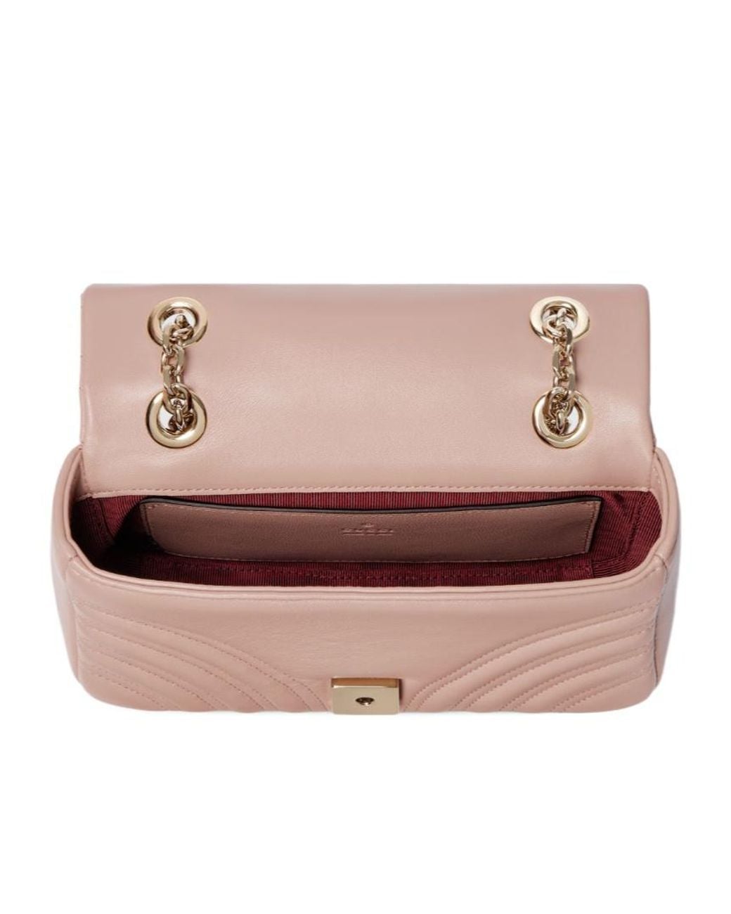 Gucci Pink Gg Marmont Small Shoulder Bag