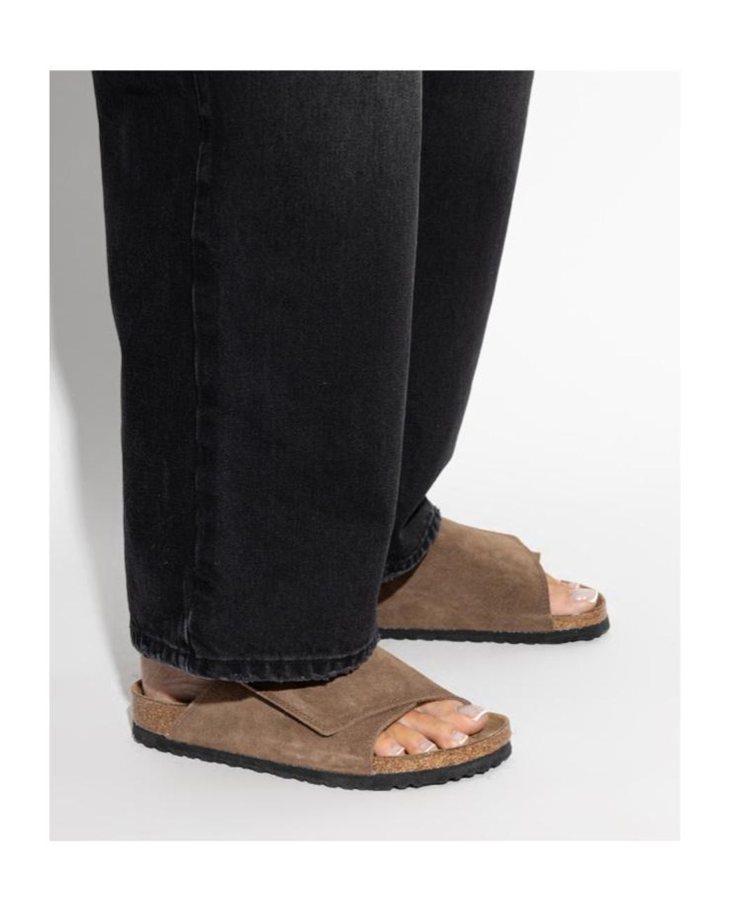 Birkenstock Brown Solana Slides for men