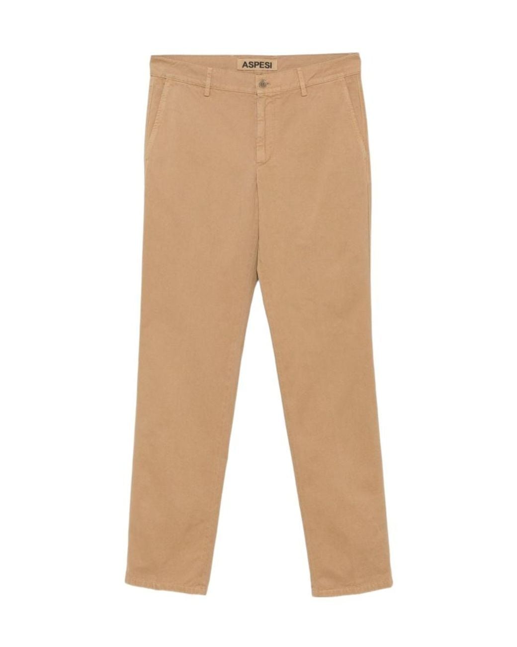 Aspesi Natural Straight-Leg Chino Trousers for men