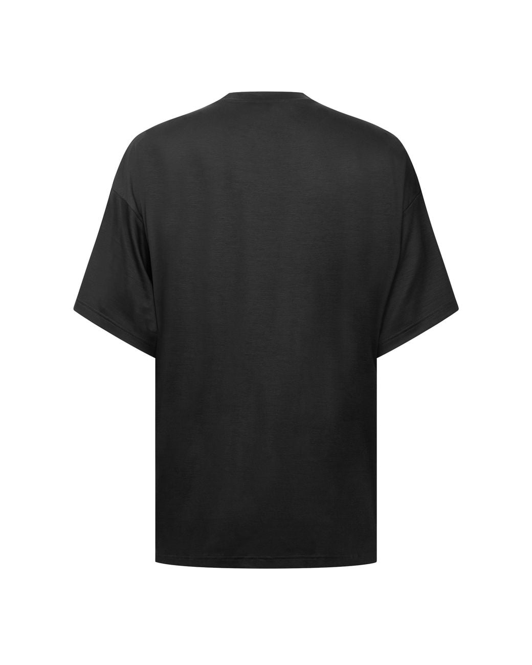 Gucci Black Mock Neck Short Sleeve Tee for men
