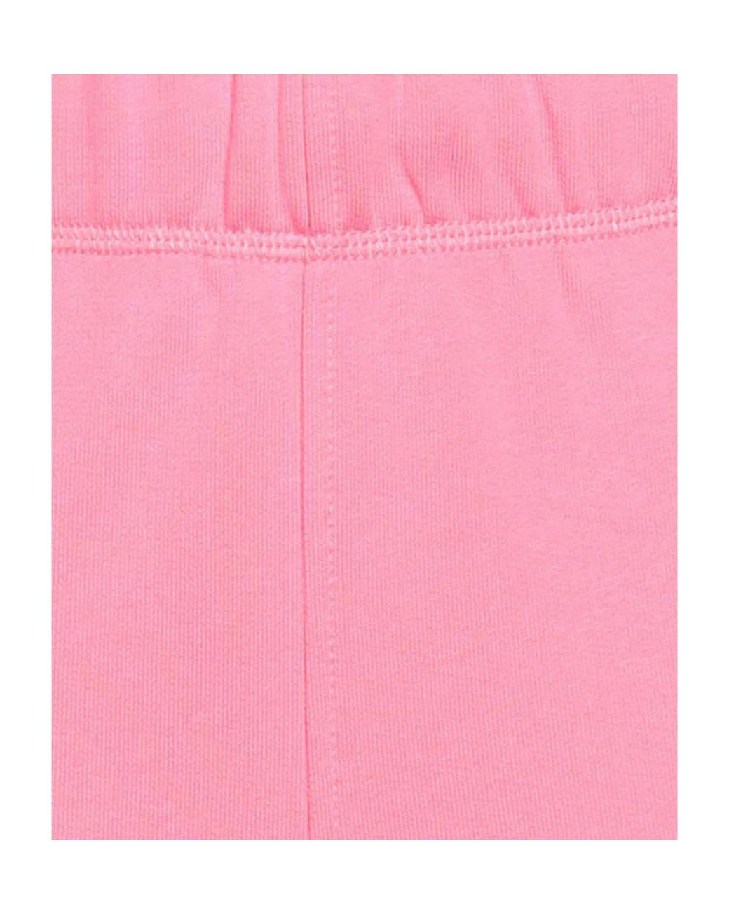 Ganni Pink Solid Color Casual Trousers