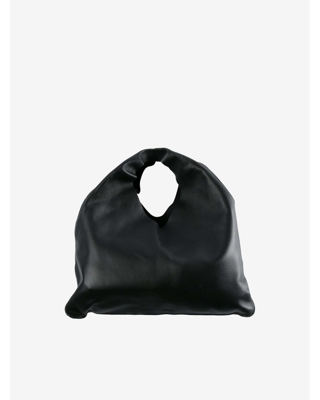 The Row Black Small Bindle Tote Bag
