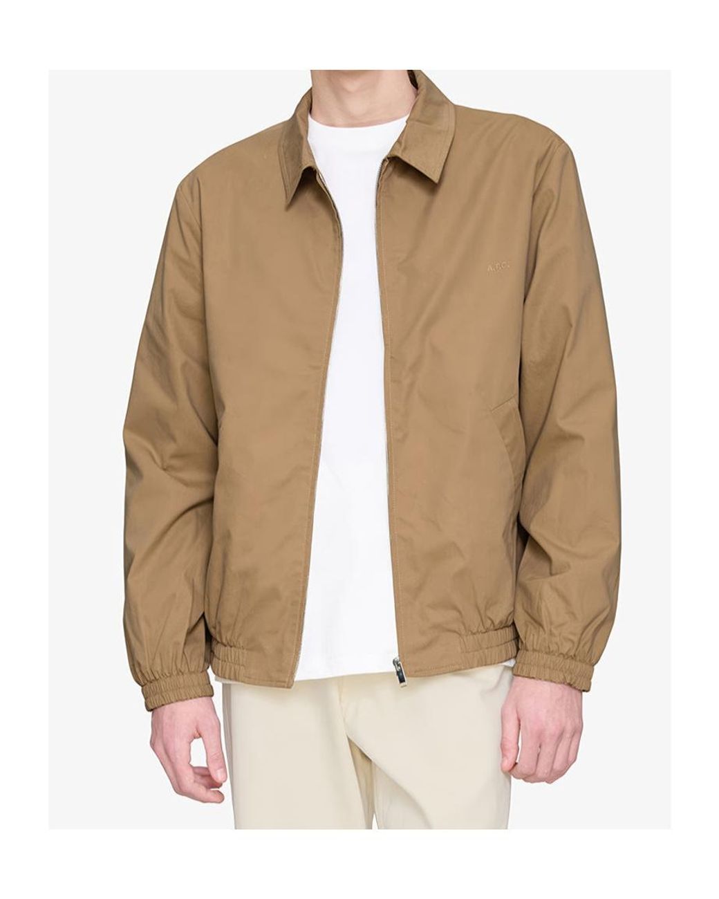 A.P.C. Natural Gilbert Jacket for men