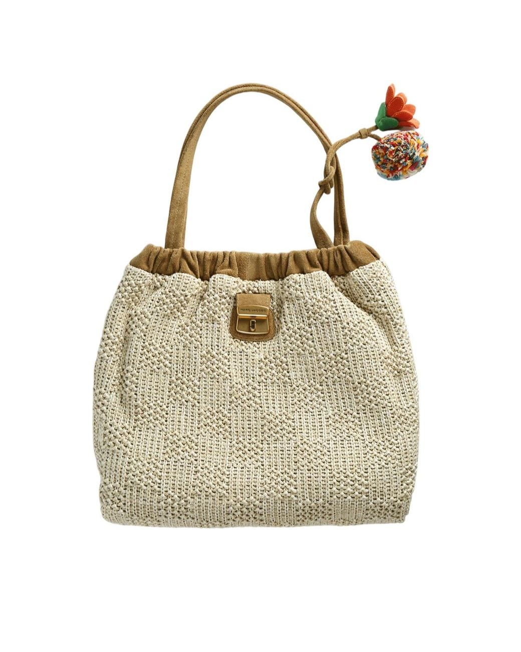 Marc Jacobs Natural マークジェイコブスのラッフルトートバッグ