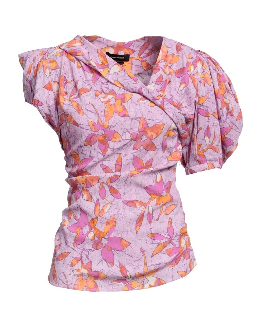 Isabel Marant Pink V-Neck Top