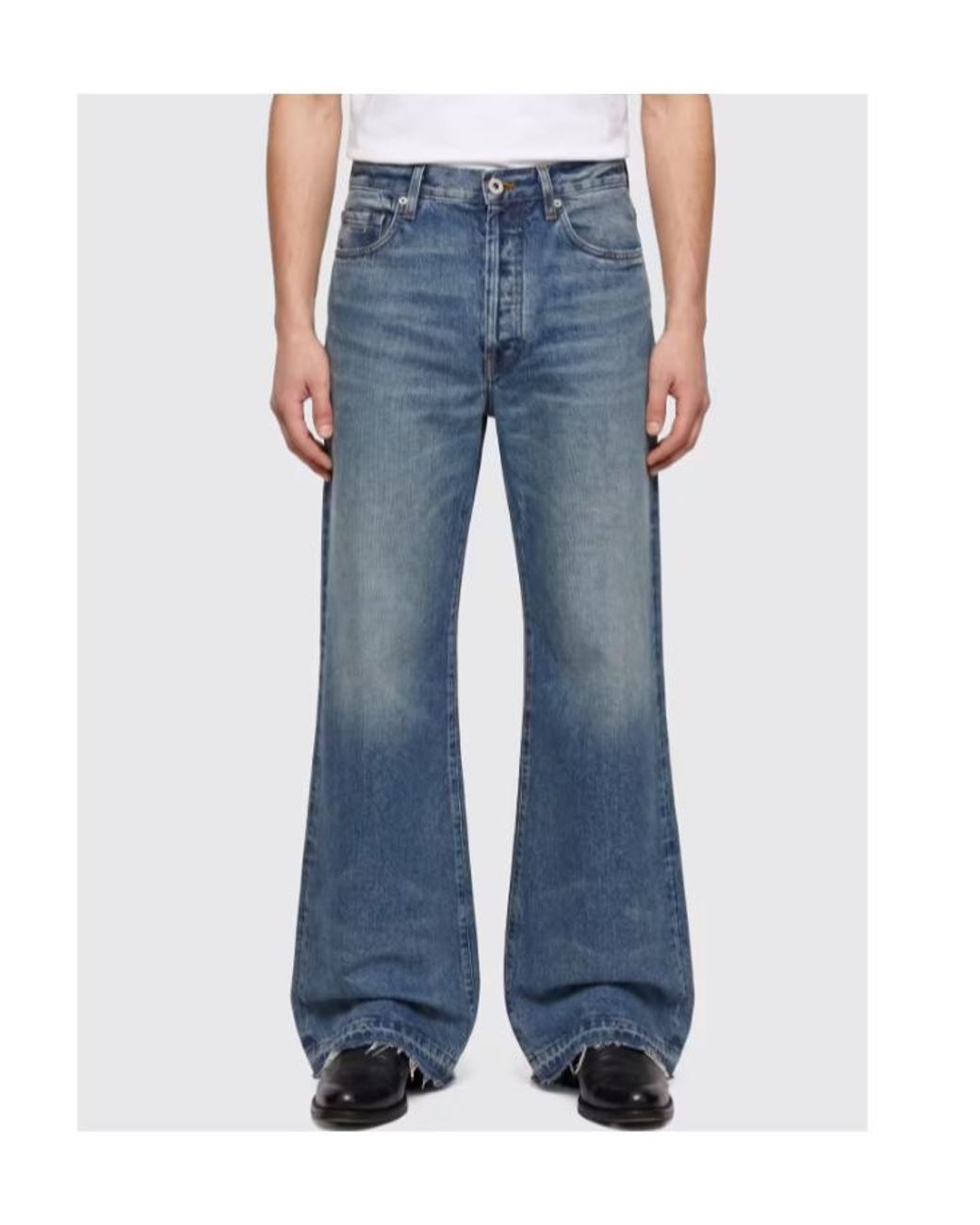 GALLERY DEPT. Blue Melrose Baggy Jeans for men
