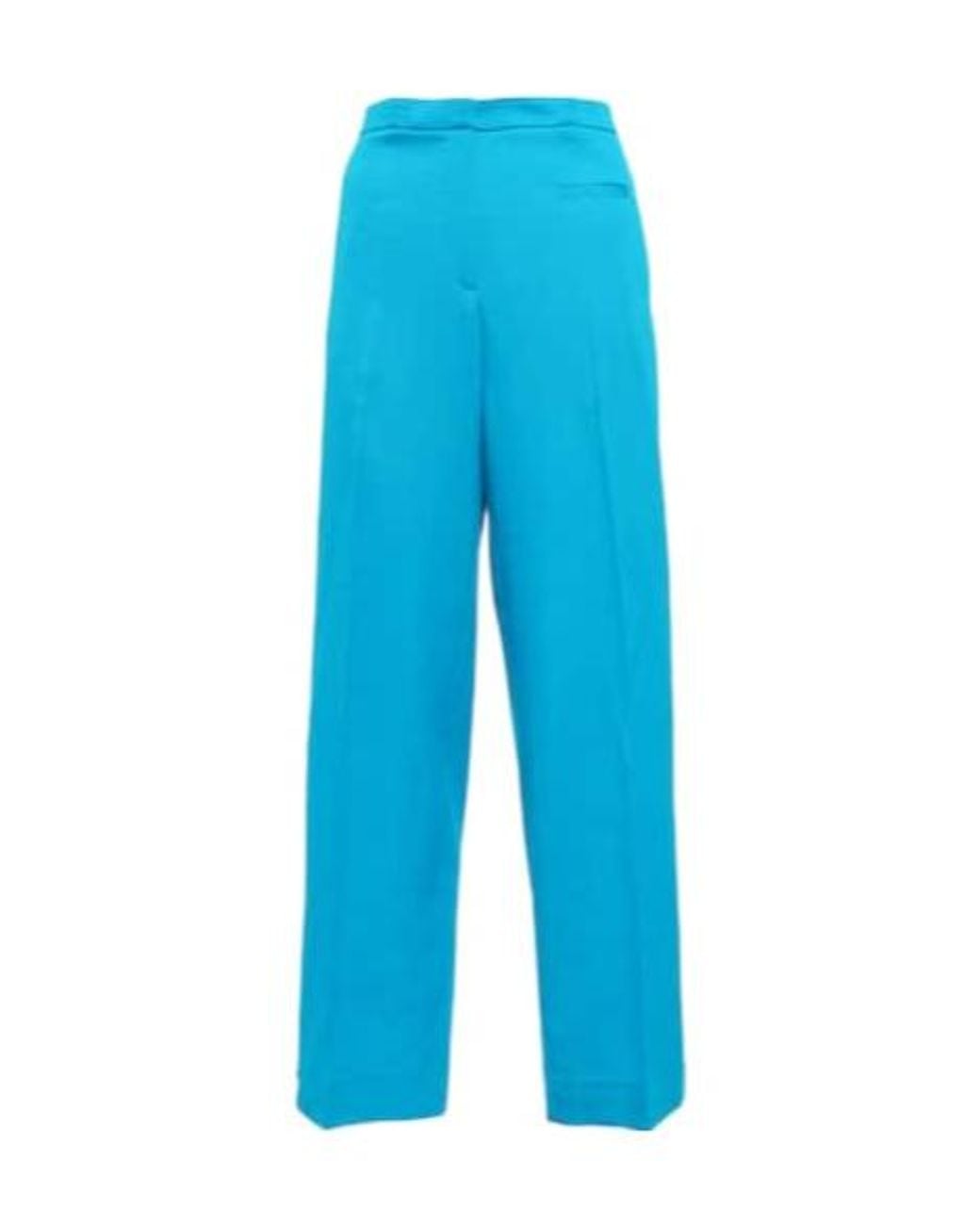 J.W. Anderson Blue Straight-Leg Casual Pants