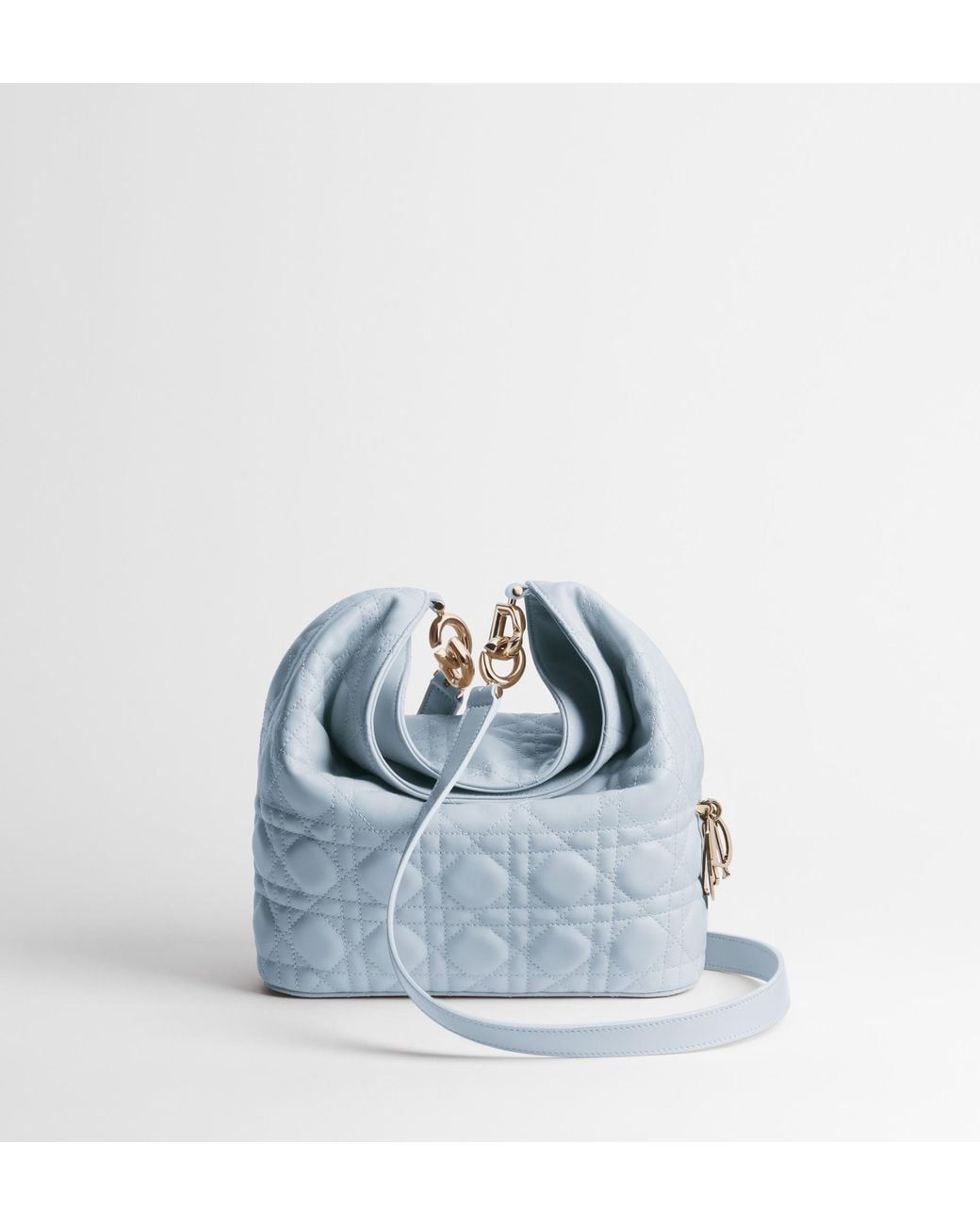 Dior Blue Small Toujours Hobo Bag