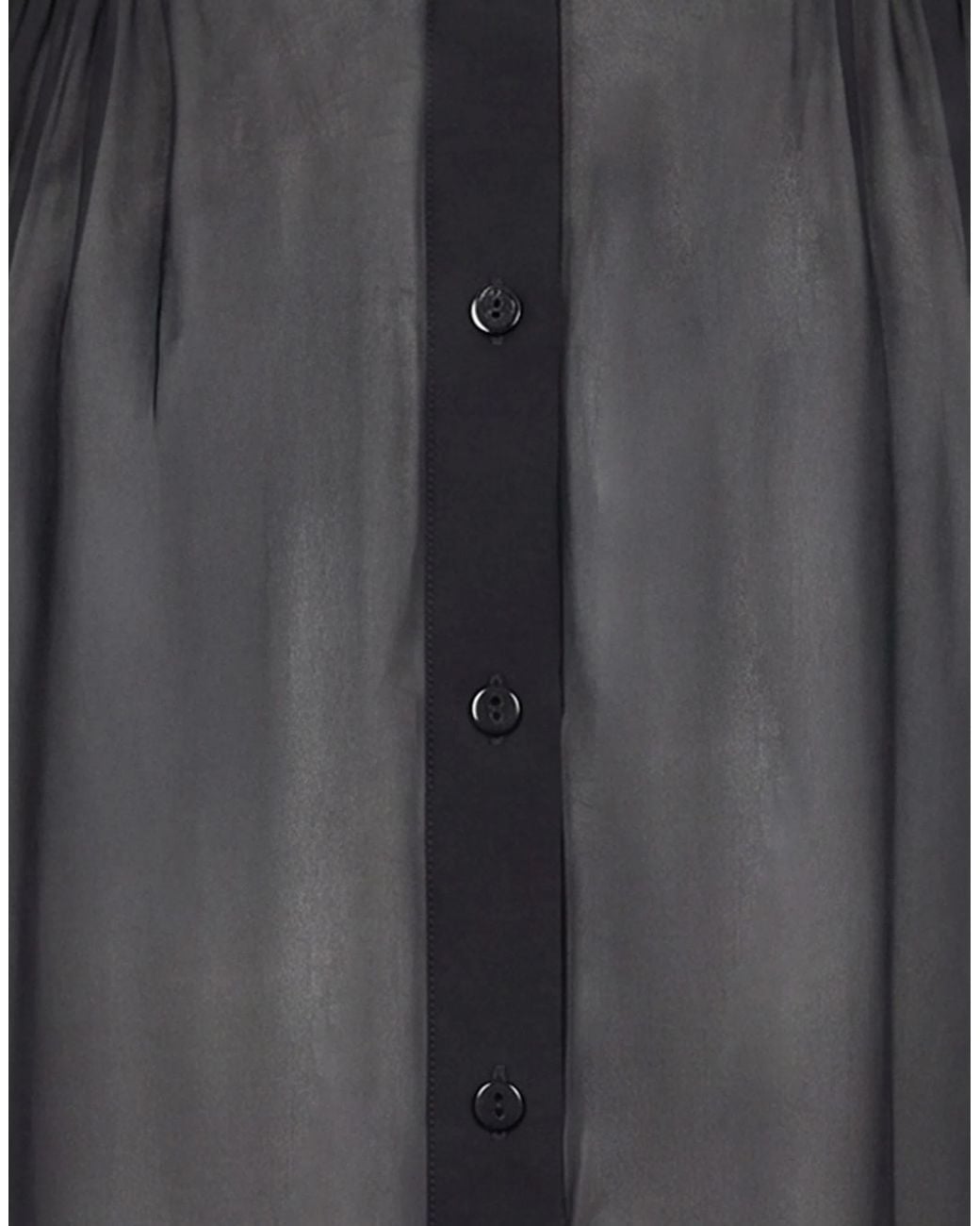 Isabel Marant Black Solid Colour Shirts Blouses