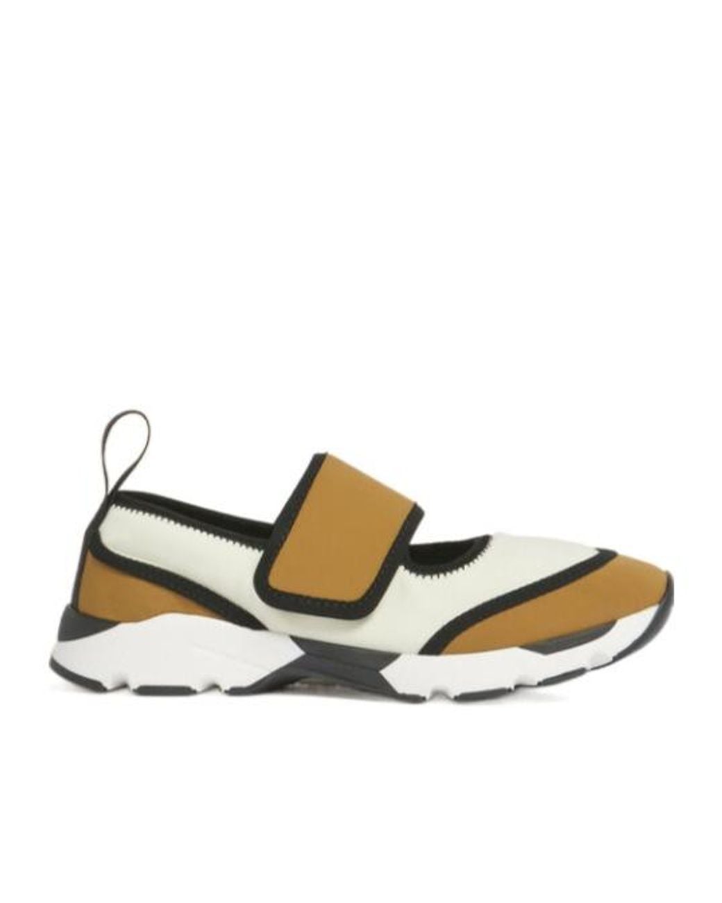 Marni Metallic Mary Jane Running Sneakers