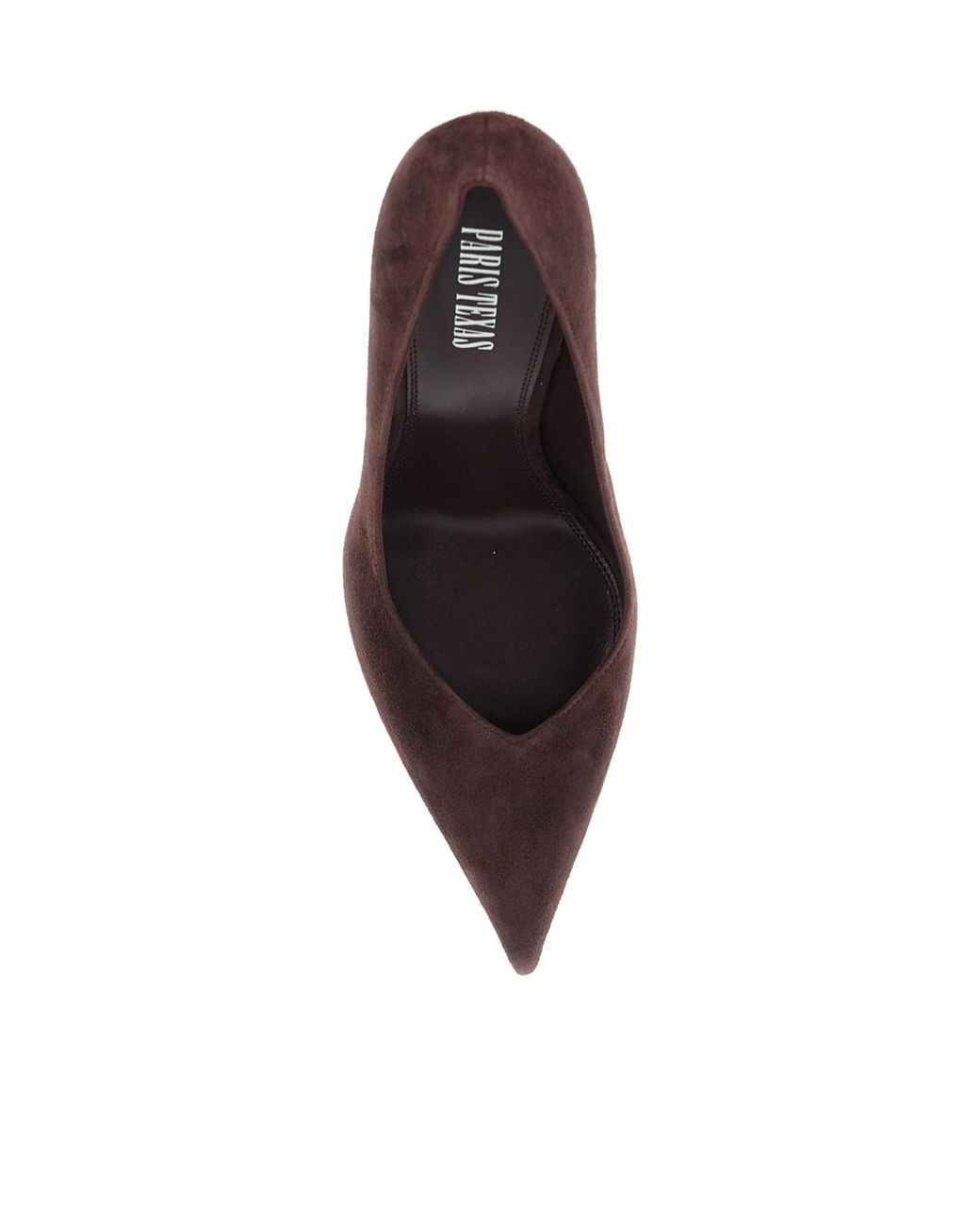 Paris Texas Brown Lidia Pointed Heeled Pumps