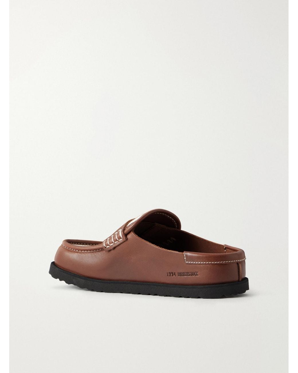 Birkenstock Brown Simple Loafers