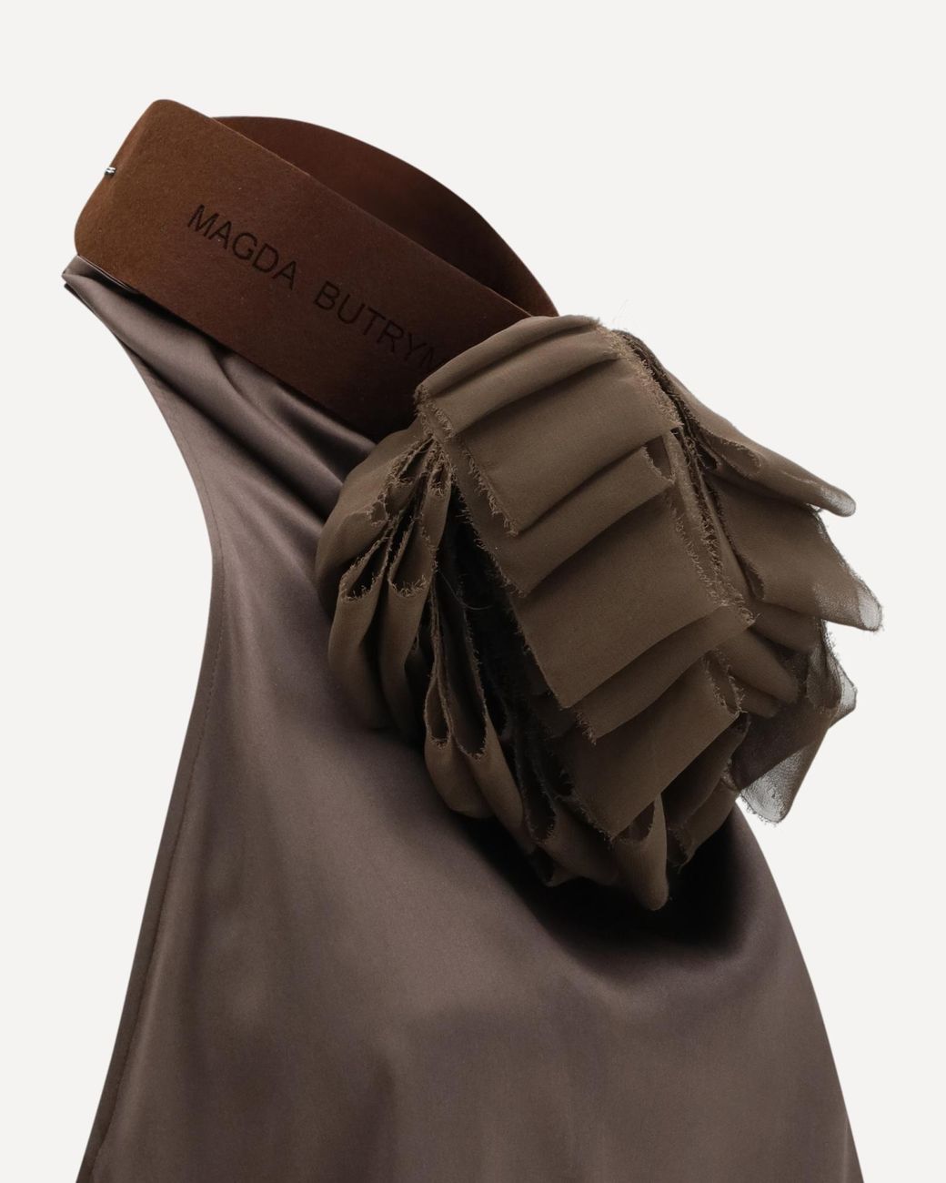 Magda Butrym Brown Sleeveless Tops