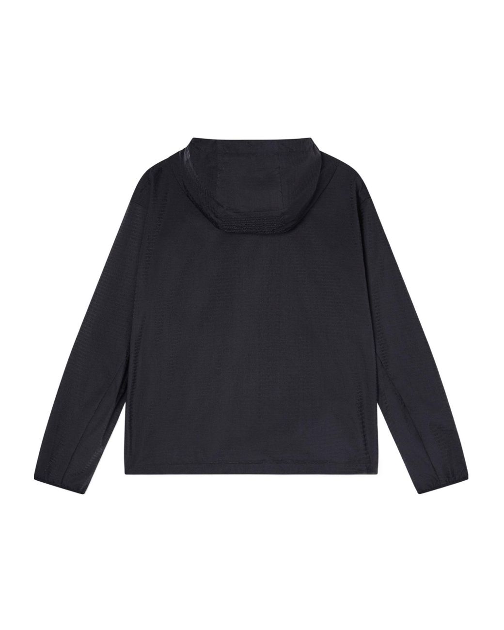 Emporio Armani Blue Hooded Jacket for men